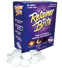Retainer Brite x 36 Tablets - Bulk Discounts